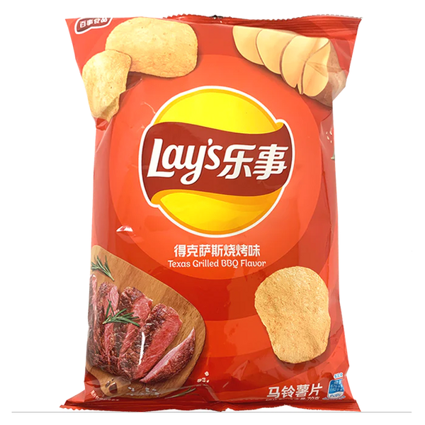 Lay's Exotic Texas Style BBQ Flavored Chips Liquor Mates