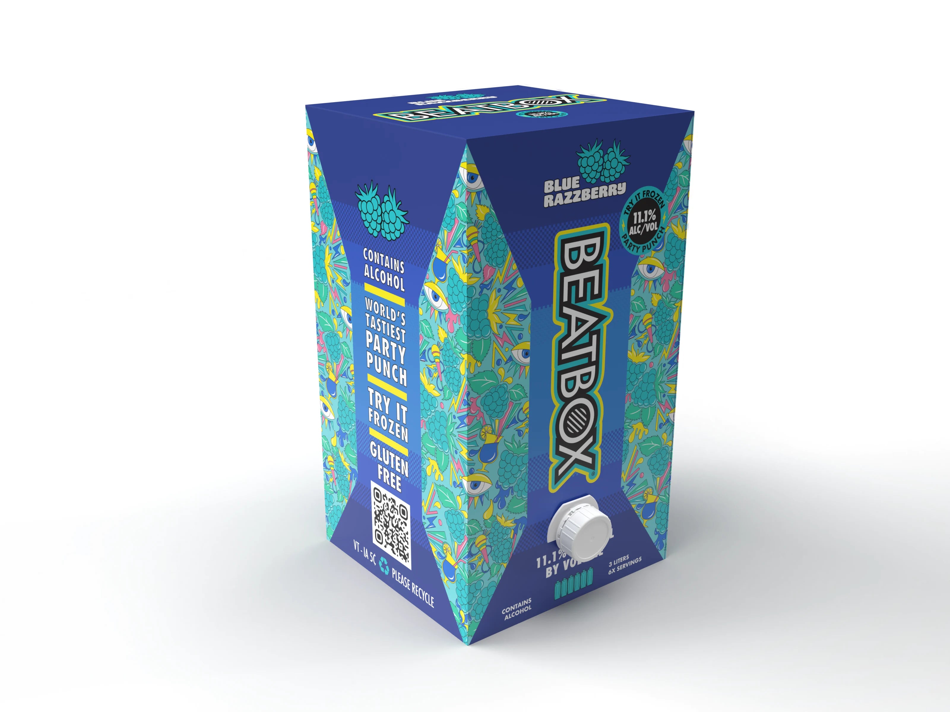 Beatbox Blue Razzberry 3L Bag in a Box – Liquor Mates